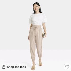A New Day Linen Joggers